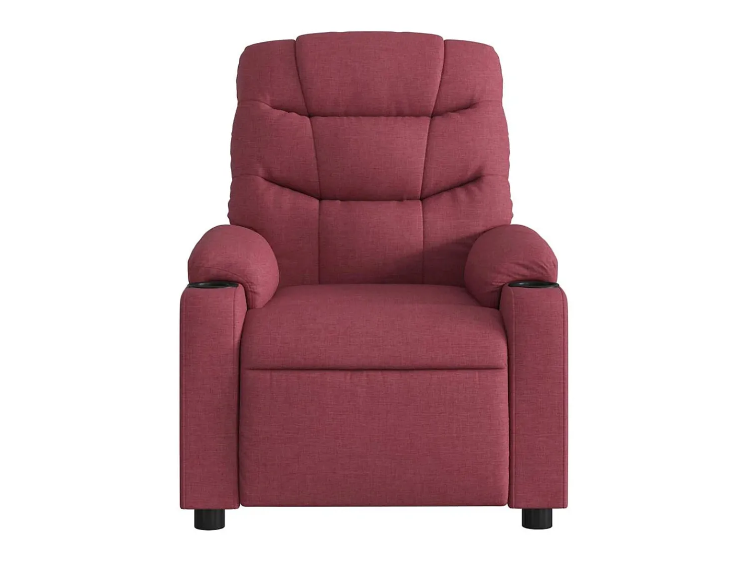 Poltrona| Poltrona Reclinável | Poltrona Confortável Relax tecido tinto SHL242306 Vermelho