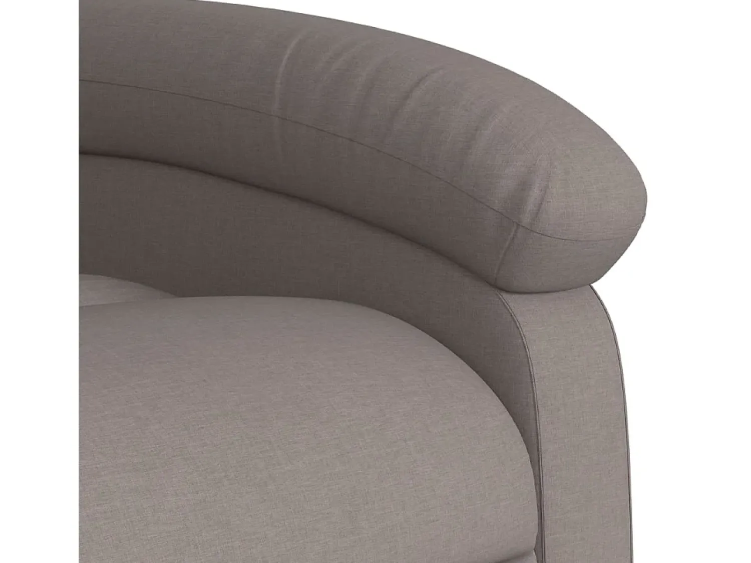 Poltrona Reclinável | Poltrona Confortável Relax tecido cinzento-acastanhado SHL521596^ Poltrona
