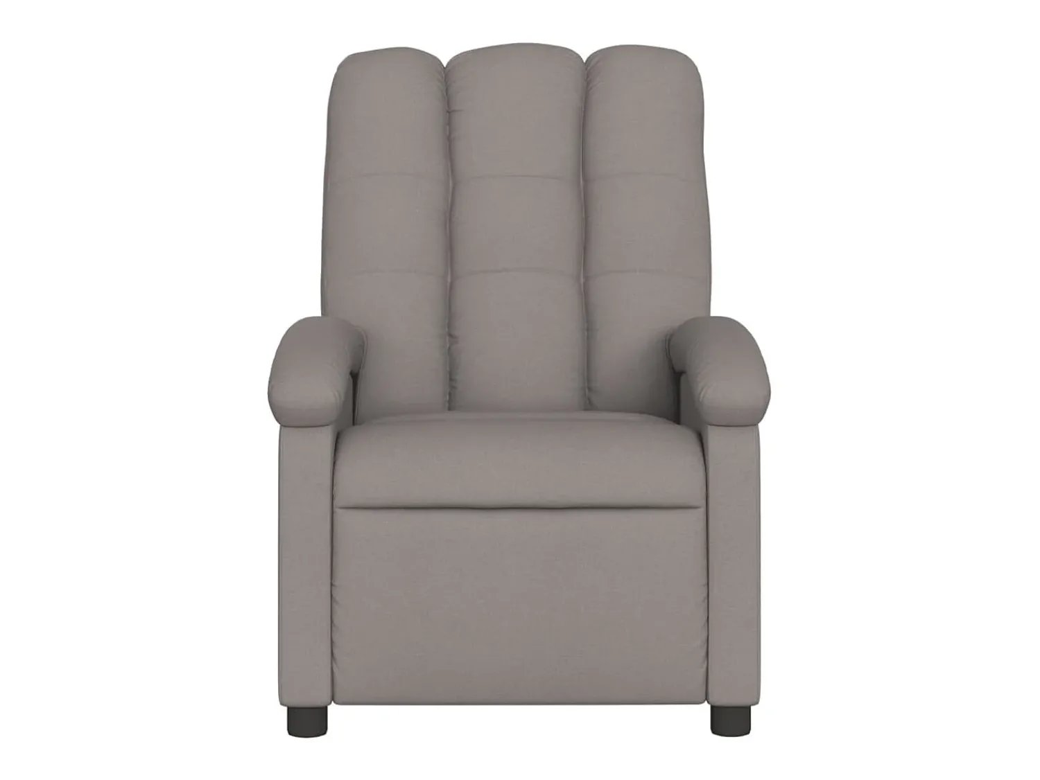 Poltrona Reclinável | Poltrona Confortável Relax tecido cinzento-acastanhado SHL521596^ Poltrona
