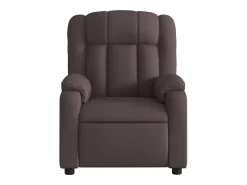 Poltrona| Poltrona Reclinável | Poltrona Confortável Relax tecido -escuro SHL882526 Castanho
