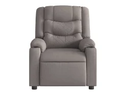 Poltrona* Poltrona Reclinável | Poltrona Confortável Relax tecido cinzento-acastanhado SHL746858 Taupe