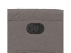 Hot Poltrona Reclinável | Poltrona Confortável Relax tecido cinzento-acastanhado SHL12937 Taupe