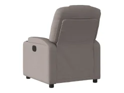Poltrona Reclinável | Poltrona Confortável Relax tecido cinzento-acastanhado SHL43565^ Poltrona
