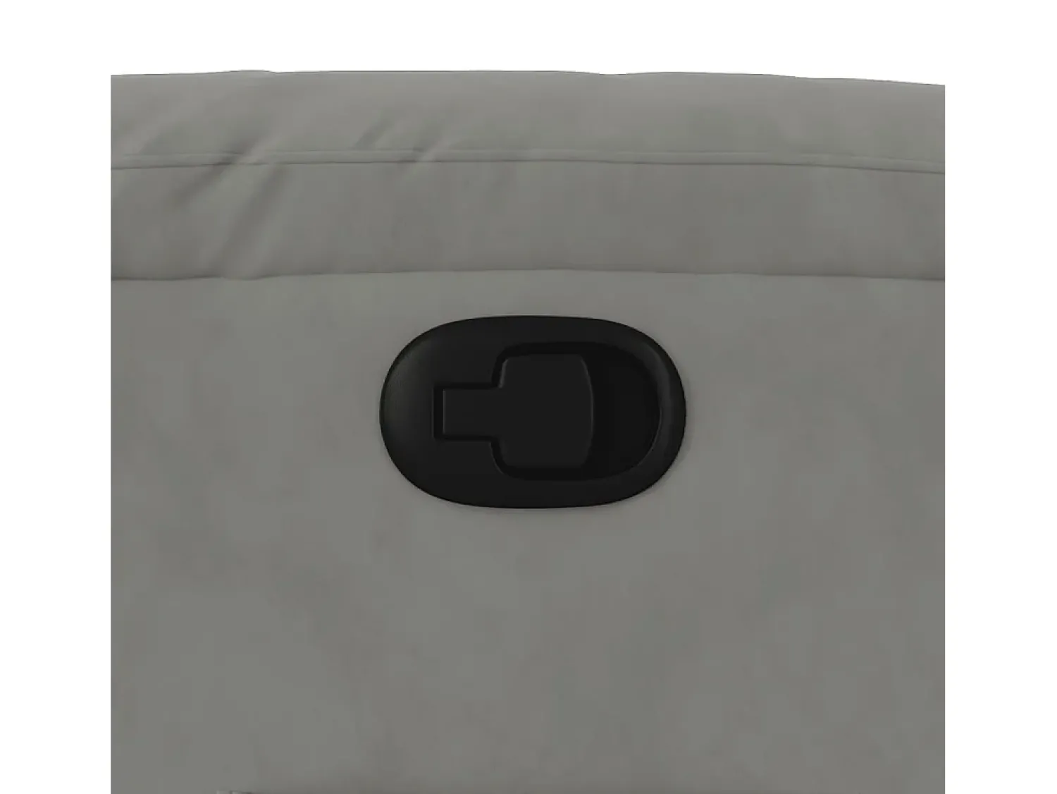Poltrona| Poltrona Reclinável | Poltrona Confortável Relax tecido de microfibra cinza-claro SHL92132 Cinzento