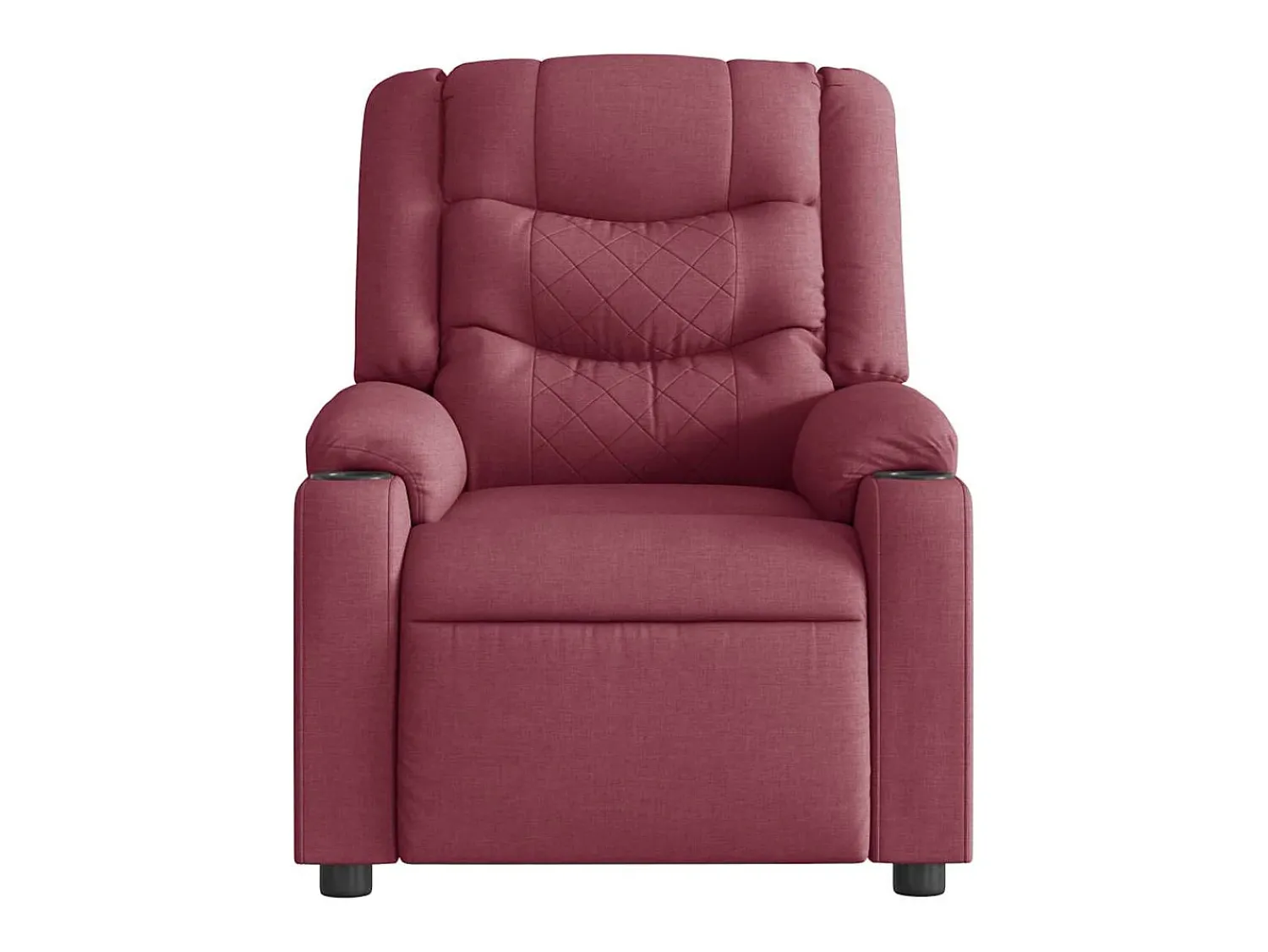 Poltrona* Poltrona Reclinável | Poltrona Confortável Relax tecido tinto SHL192896 Vermelho