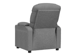 Online Poltrona Reclinável | Poltrona Confortável Relax tecido -claro SHL668768 Cinzento