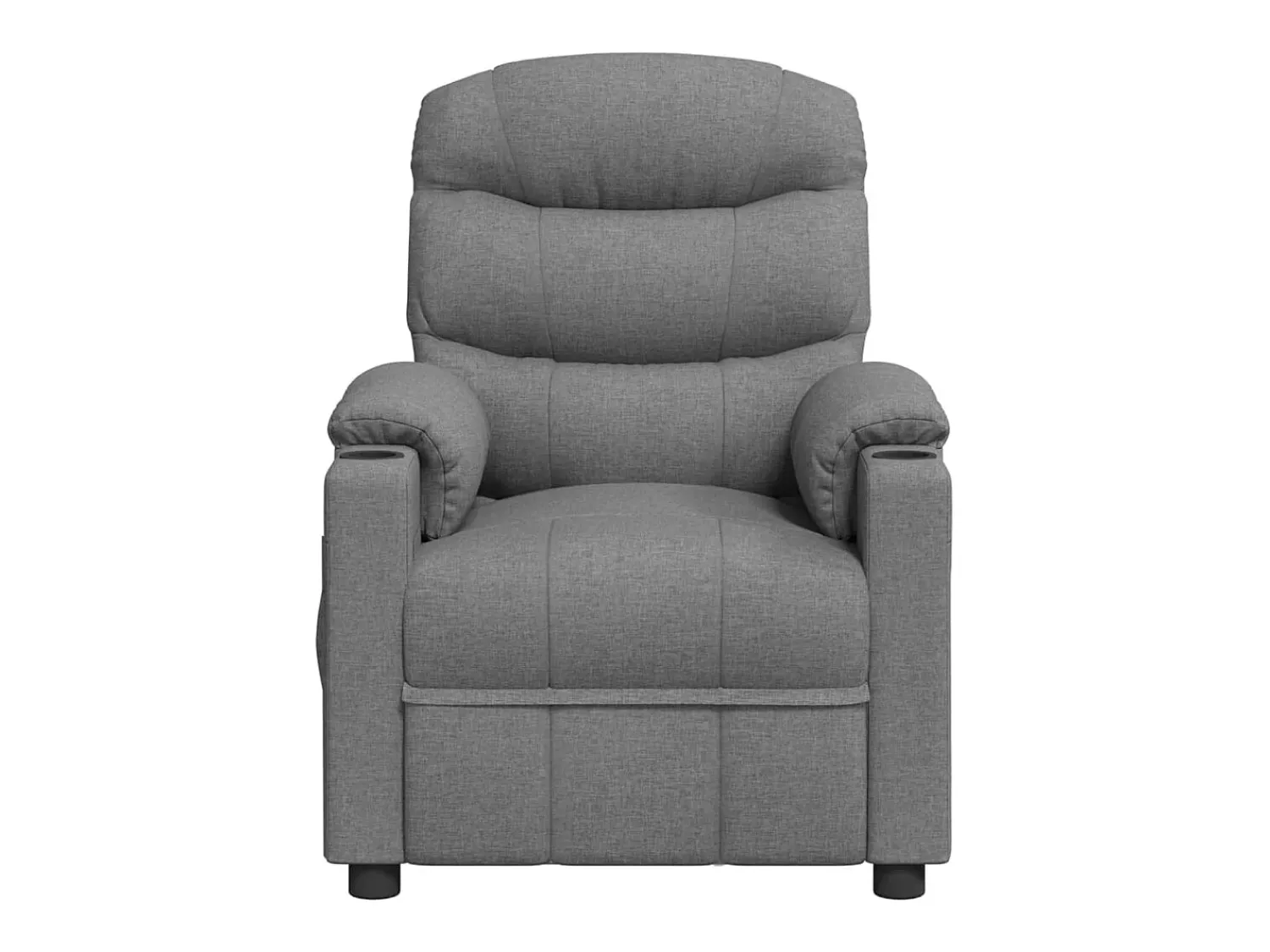Online Poltrona Reclinável | Poltrona Confortável Relax tecido -claro SHL668768 Cinzento