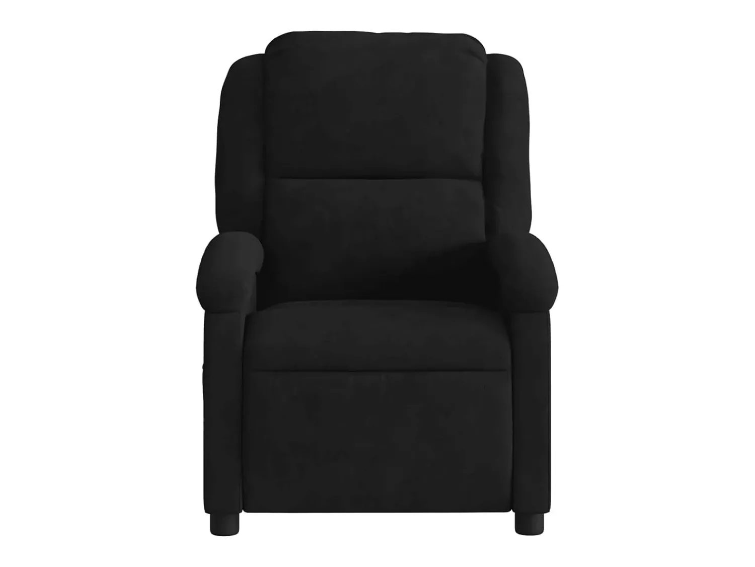 Poltrona| Poltrona Reclinável | Poltrona Confortável Relax veludo SHL618181 Preto