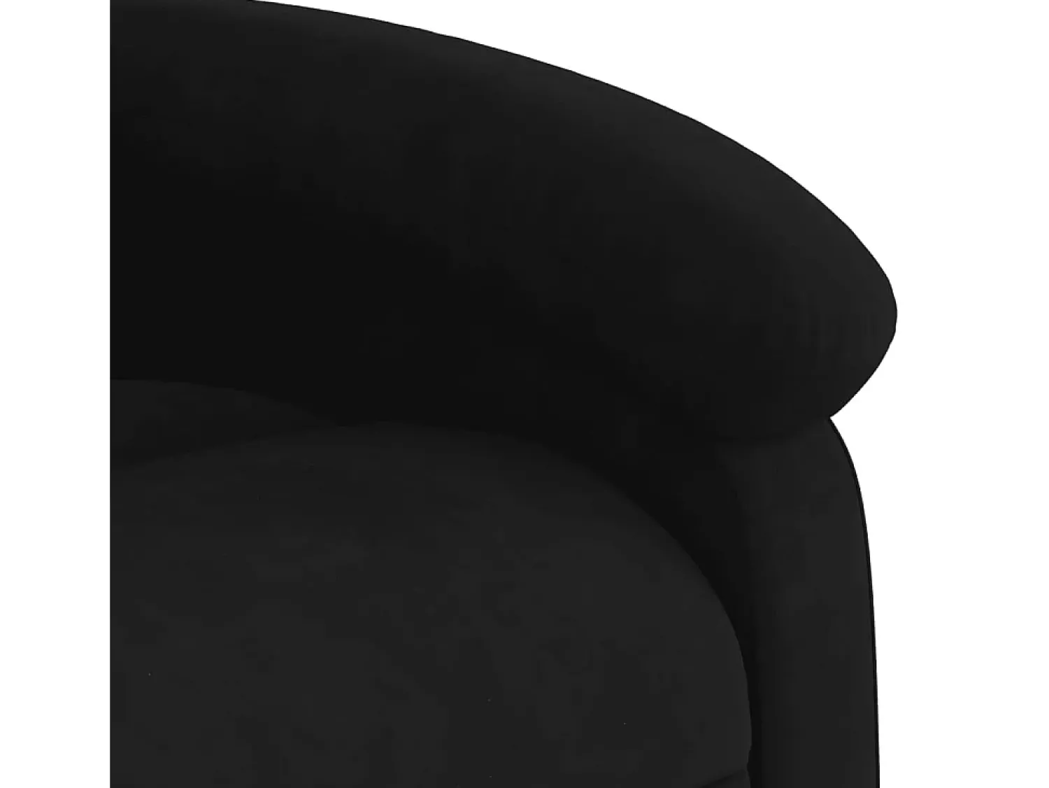 Poltrona| Poltrona Reclinável | Poltrona Confortável Relax veludo SHL618181 Preto