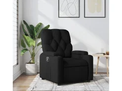 Poltrona| Poltrona Reclinável | Poltrona Confortável Relax tecido SHL679756 Preto