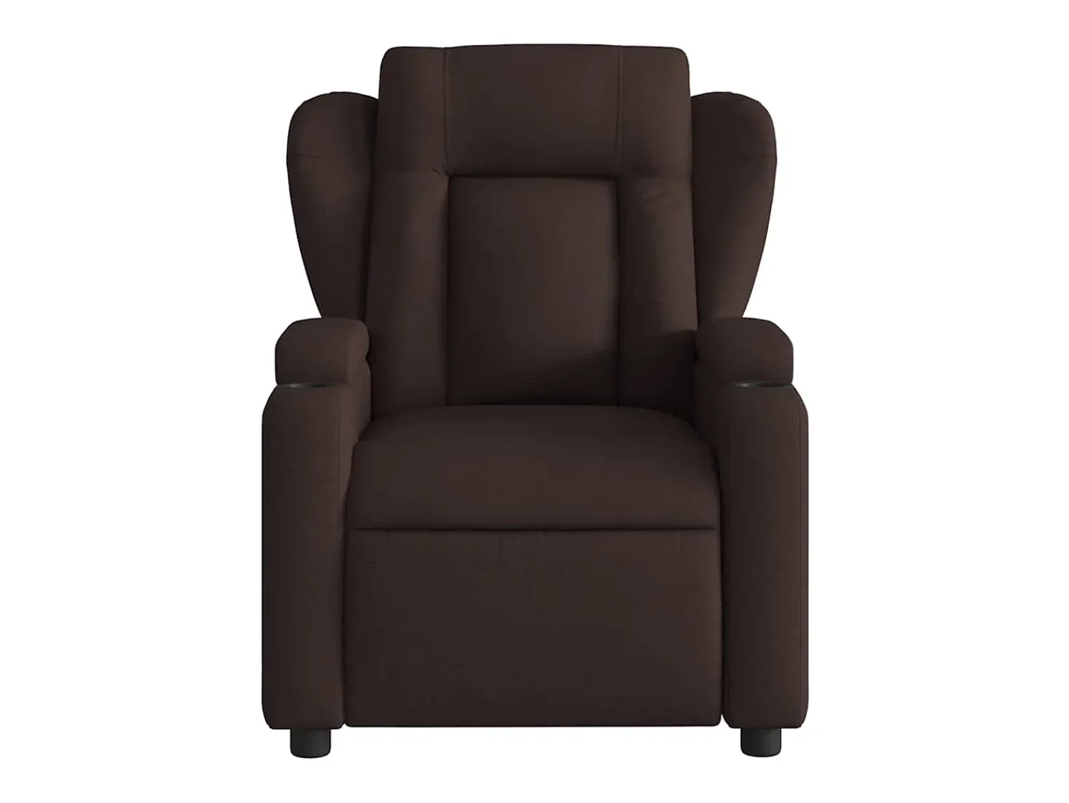 Sale Poltrona Reclinável | Poltrona Confortável Relax tecido -escuro SHL699620 Castanho