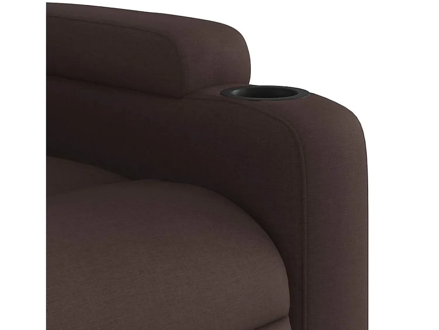 Sale Poltrona Reclinável | Poltrona Confortável Relax tecido -escuro SHL699620 Castanho
