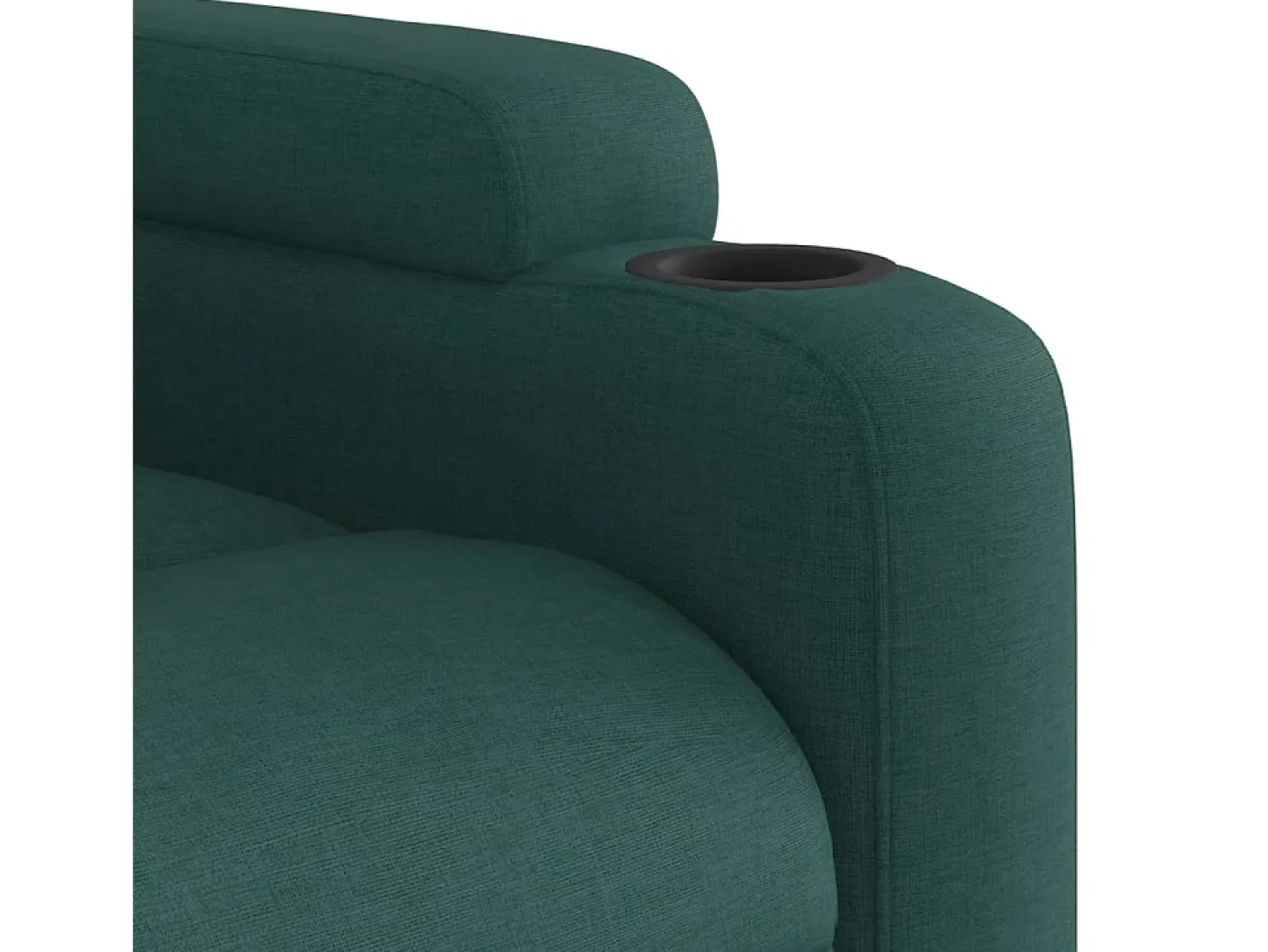 Poltrona| Poltrona Reclinável | Poltrona Confortável Relax tecido verde-escuro SHL57641 Verde pinho
