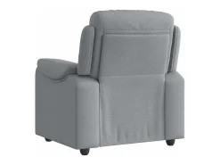 Poltrona| Poltrona Reclinável | Poltrona Confortável Relax tecido -claro SHL344618 Cinzento
