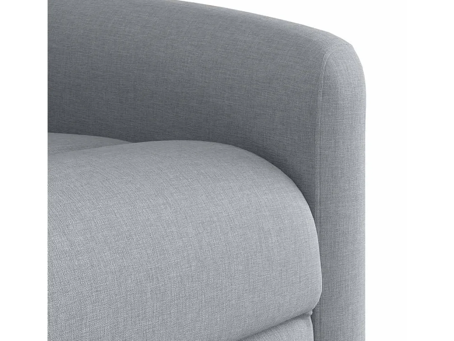 Poltrona* Poltrona Reclinável | Poltrona Confortável Relax tecido -claro SHL56254 Cinzento