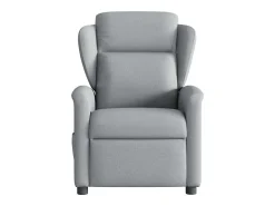 Poltrona* Poltrona Reclinável | Poltrona Confortável Relax tecido -claro SHL550805 Cinzento