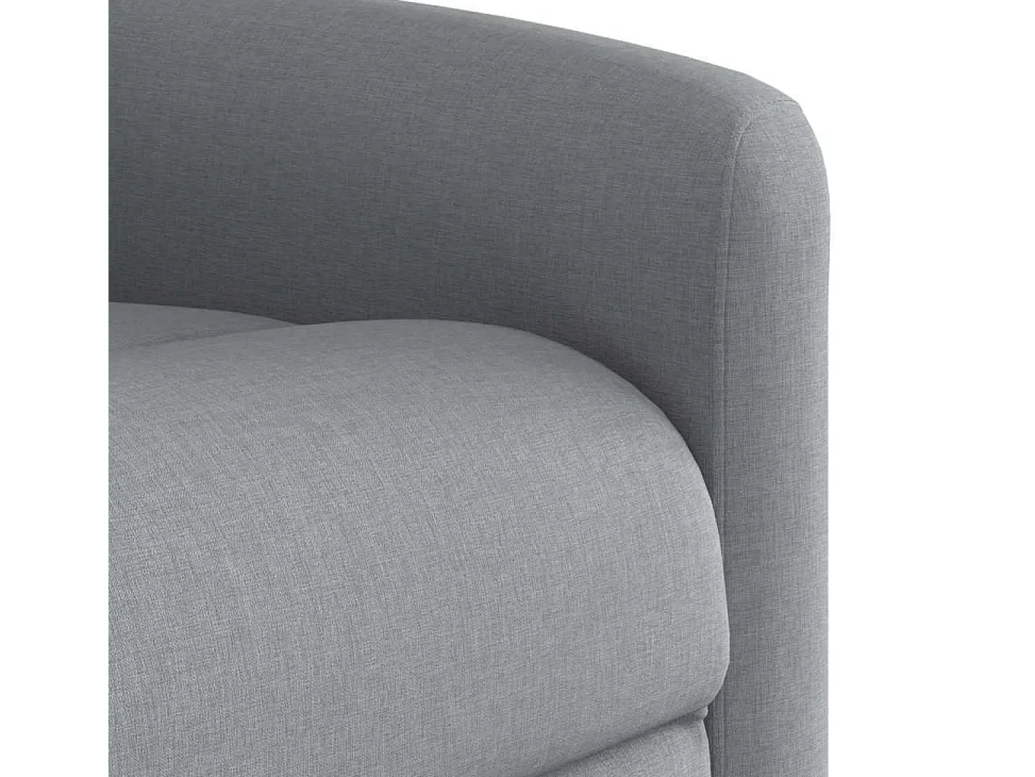 Poltrona* Poltrona Reclinável | Poltrona Confortável Relax tecido -claro SHL550805 Cinzento