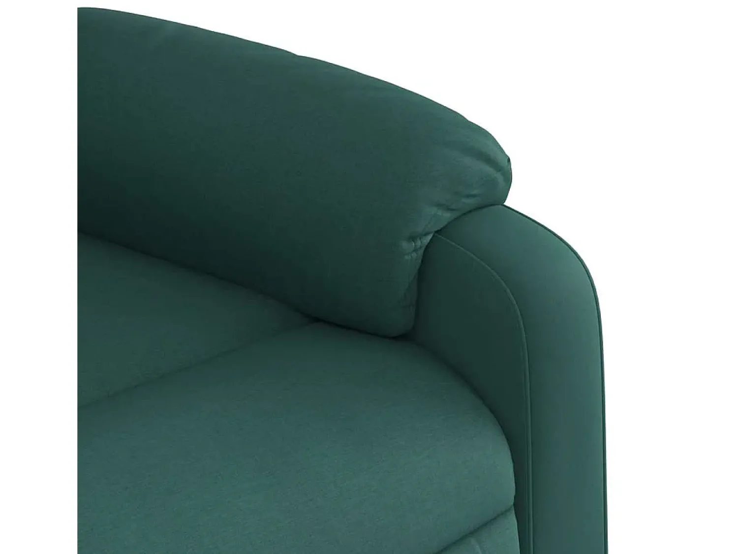 Poltrona Reclinável | Poltrona Confortável Relax tecido verde-escuro SHL179233^ Poltrona