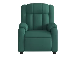 Poltrona Reclinável | Poltrona Confortável Relax tecido verde-escuro SHL179233^ Poltrona