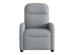 Poltrona| Poltrona Reclinável | Poltrona Confortável Relax tecido -claro SHL740362 Cinzento