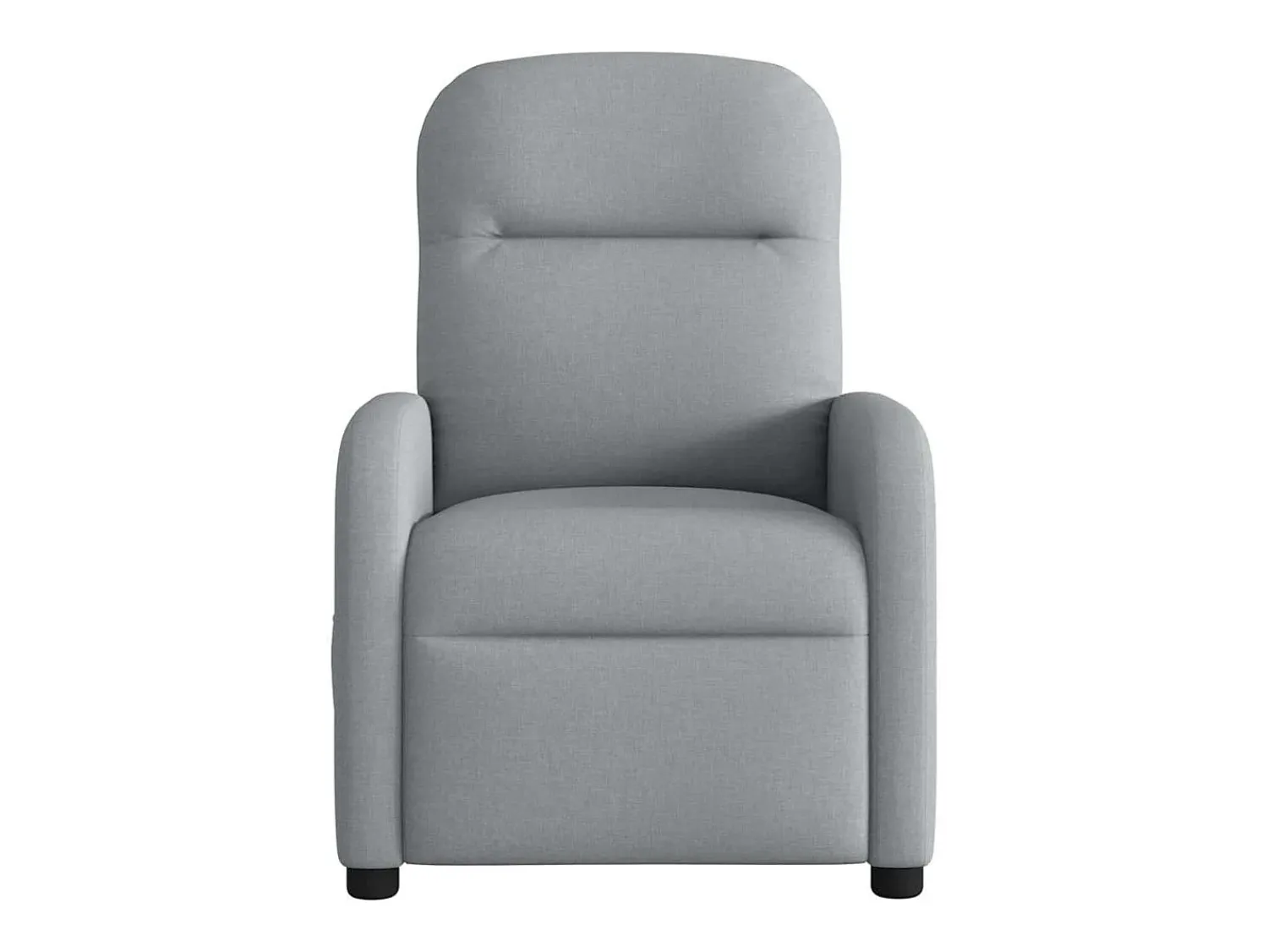 Poltrona| Poltrona Reclinável | Poltrona Confortável Relax tecido -claro SHL740362 Cinzento