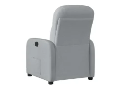 Poltrona| Poltrona Reclinável | Poltrona Confortável Relax tecido -claro SHL740362 Cinzento