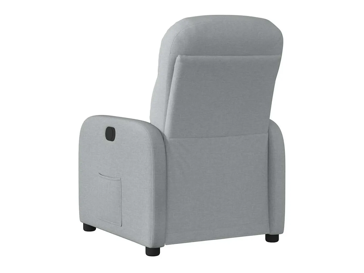 Poltrona| Poltrona Reclinável | Poltrona Confortável Relax tecido -claro SHL740362 Cinzento