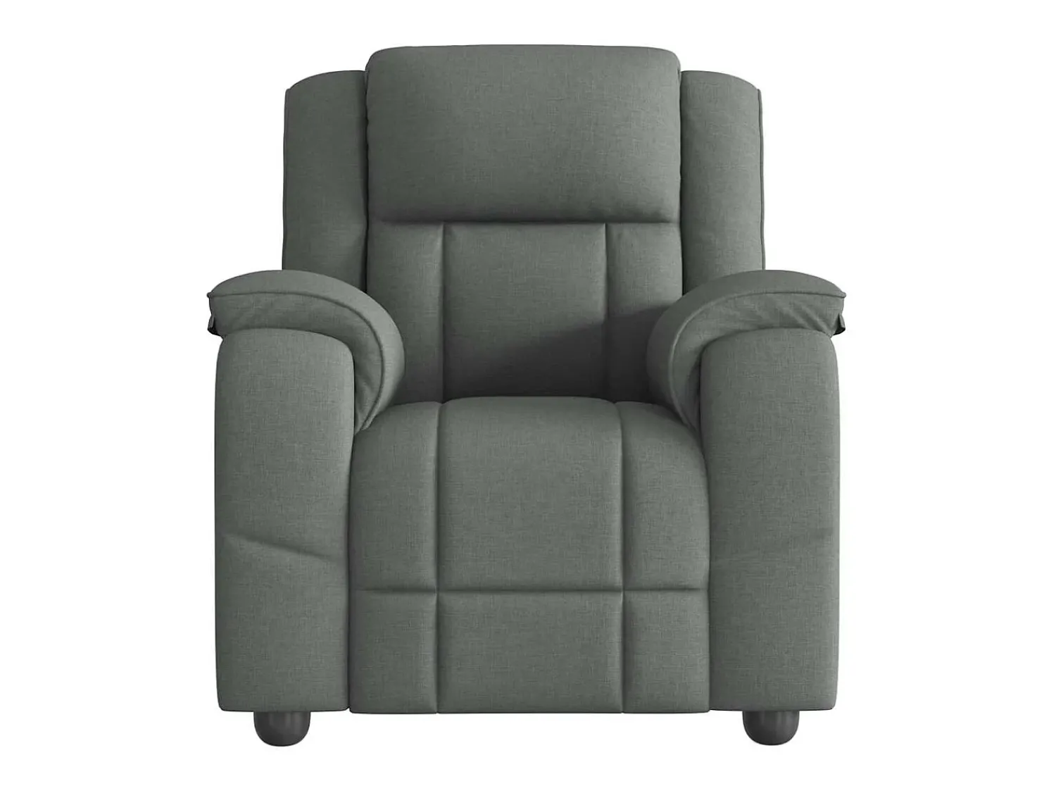 Poltrona| Poltrona Reclinável | Poltrona Confortável Relax tecido cinzento-escuro SHL95618 Cinza antracite