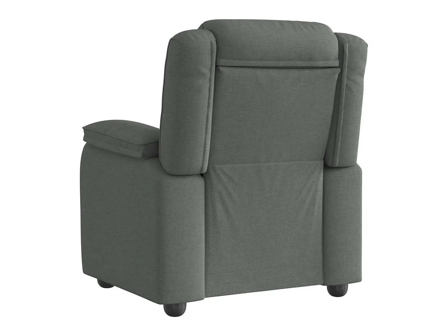 Poltrona| Poltrona Reclinável | Poltrona Confortável Relax tecido cinzento-escuro SHL95618 Cinza antracite