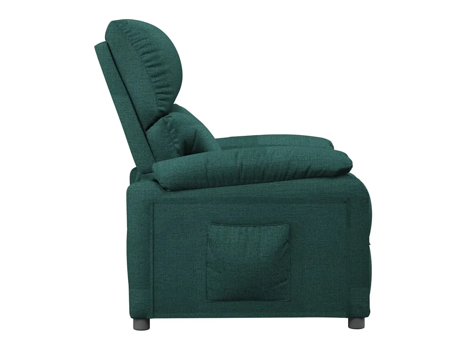 Poltrona* Poltrona Reclinável | Poltrona Confortável Relax tecido verde-escuro SHL549196 Verde pinho