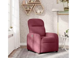 Poltrona| Poltrona Reclinável | Poltrona Confortável Relax tecido tinto SHL863509 Vermelho