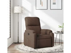 Poltrona Reclinável | Poltrona Confortável Relax tecido de microfibra SHL767291^ Poltrona