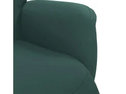 Poltrona| Poltrona reclinável com apoio de pés veludo verde-escuro SHL873377 Verde pinho