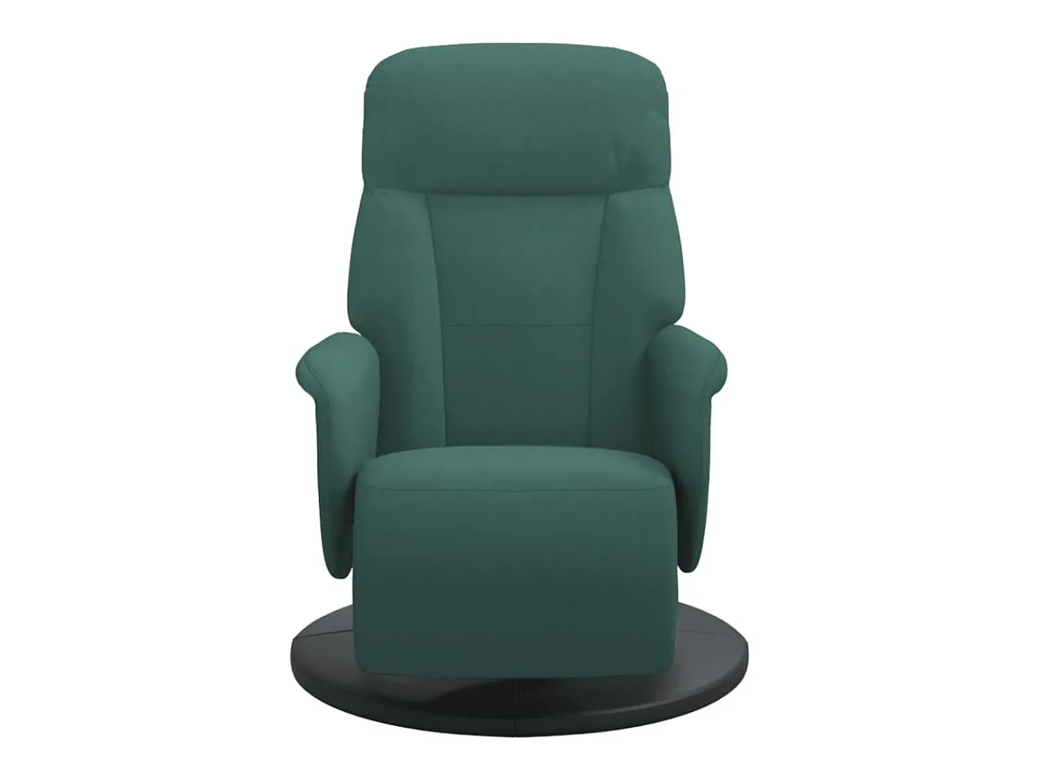 Poltrona| Poltrona reclinável com apoio de pés veludo verde-escuro SHL873377 Verde pinho