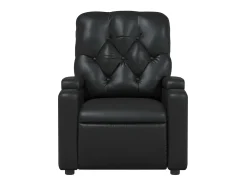 Poltrona* Poltrona reclinável couro artificial SHL809003 Preto