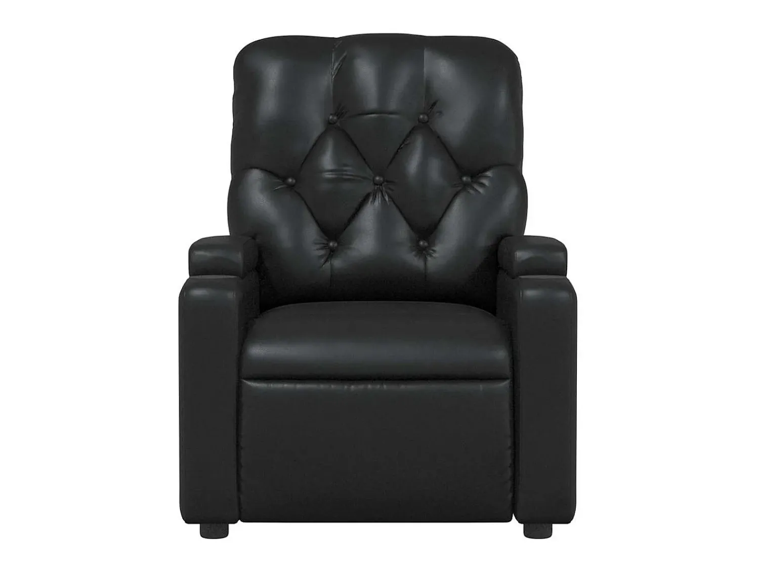 Poltrona* Poltrona reclinável couro artificial SHL809003 Preto