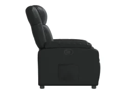 Poltrona| Poltrona reclinável couro artificial SHL858559 Preto