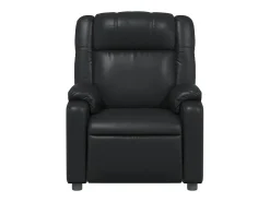 Poltrona| Poltrona reclinável couro artificial SHL858559 Preto