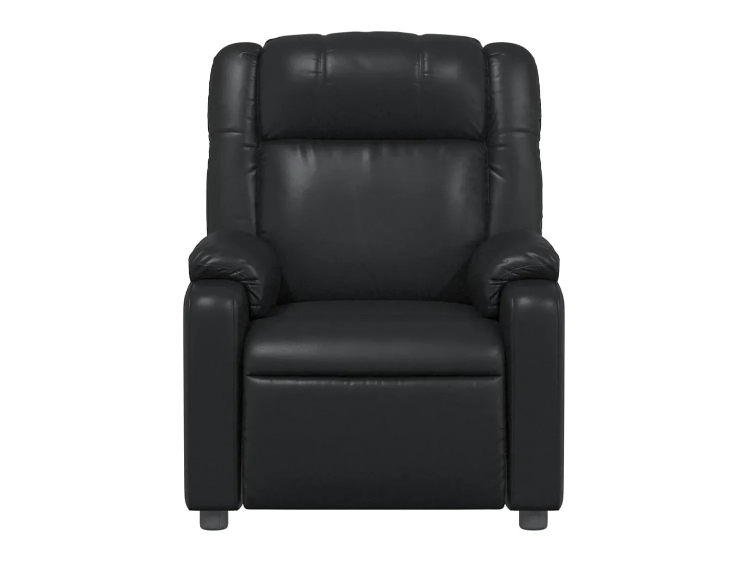 Poltrona| Poltrona reclinável couro artificial SHL858559 Preto