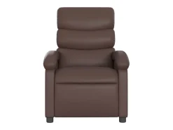 Poltrona| Poltrona reclinável couro artificial SHL852271 Castanho