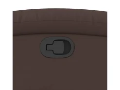 Poltrona| Poltrona reclinável couro artificial SHL852271 Castanho