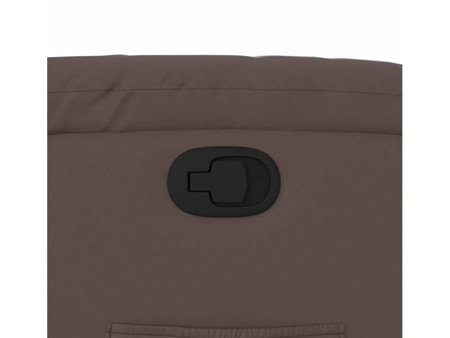 New Poltrona reclinável couro artificial SHL240708 Castanho