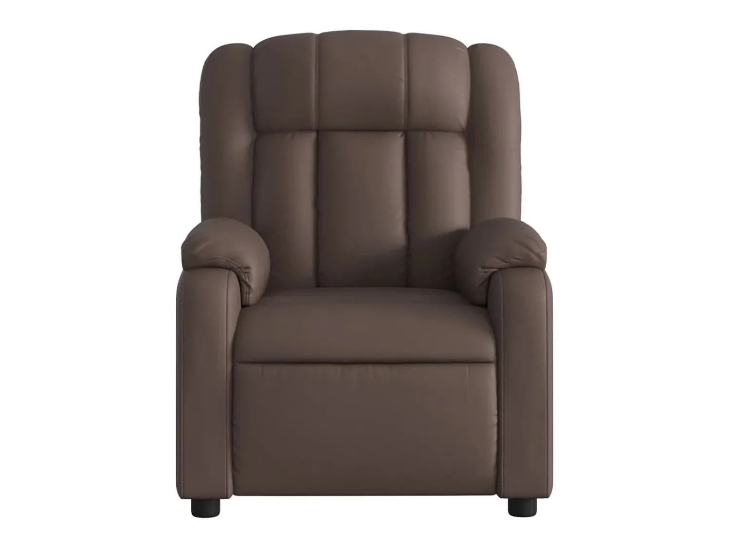 Poltrona reclinável couro artificial SHL752333^ Poltrona