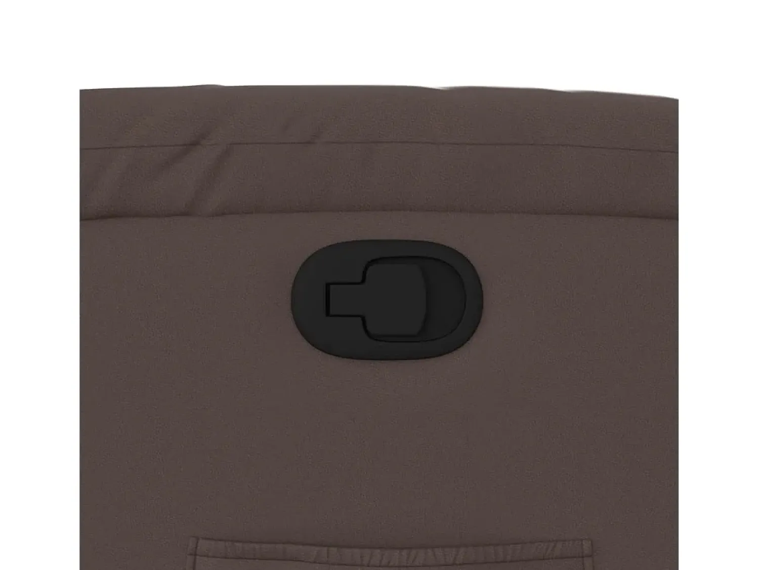 Poltrona reclinável couro artificial SHL752333^ Poltrona