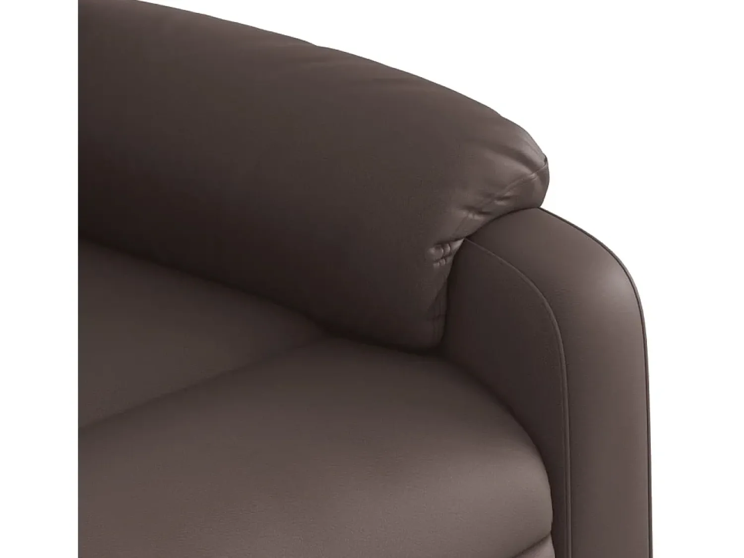 Poltrona reclinável couro artificial SHL752333^ Poltrona