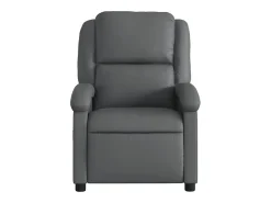 Poltrona reclinável couro artificial SHL80320^ Poltrona