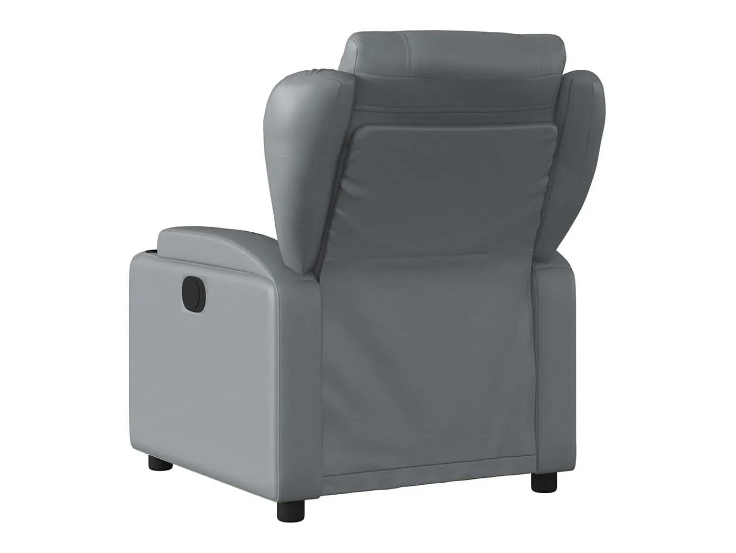 Poltrona* Poltrona reclinável couro artificial SHL218968 Cinzento