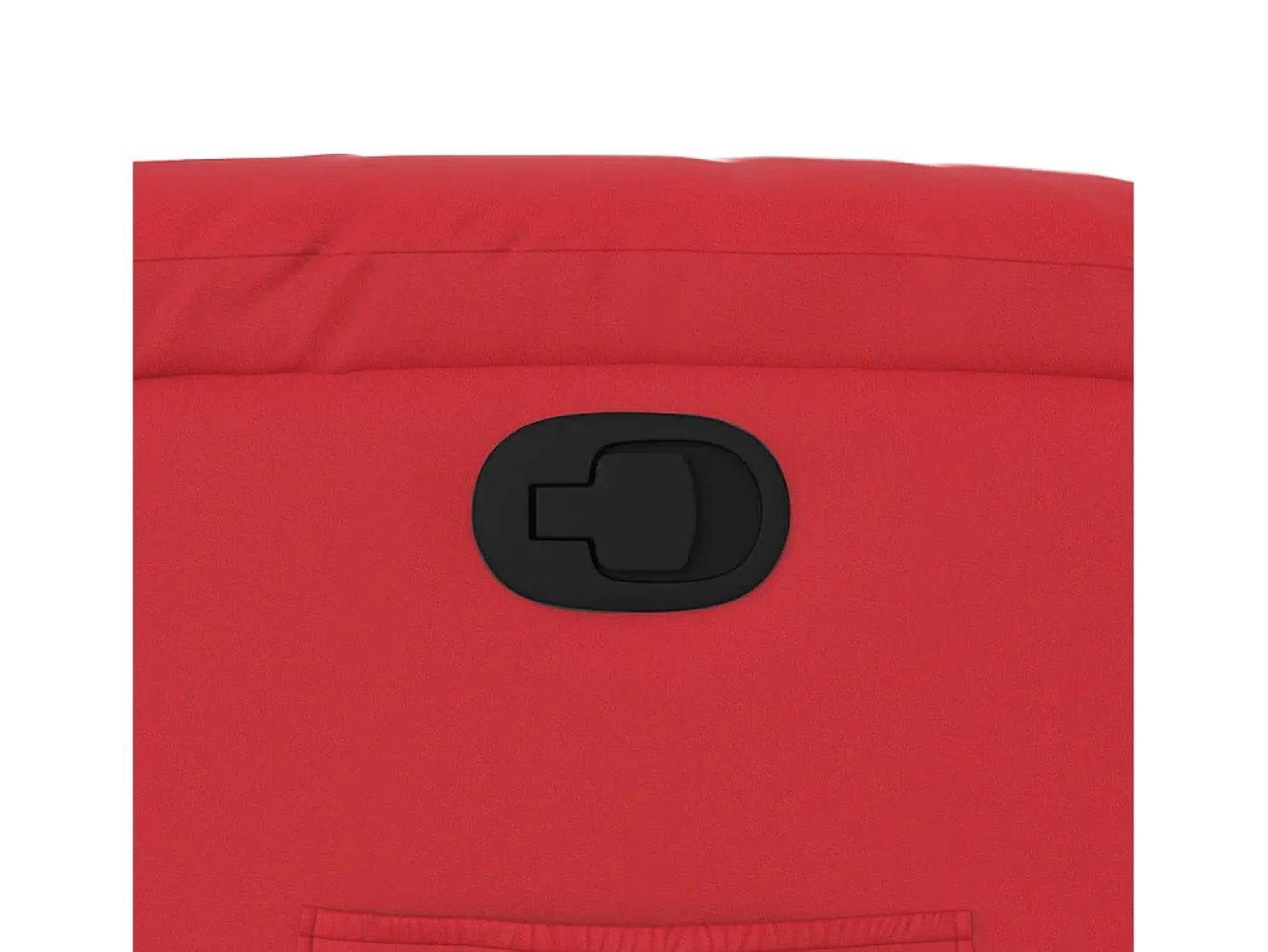 Poltrona|vidaxl Poltrona reclinável couro artificial Vermelho
