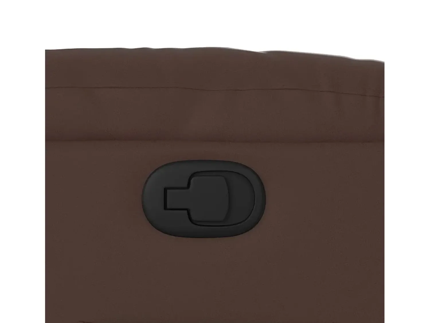 Poltrona|vidaxl Poltrona reclinável couro artificial Castanho