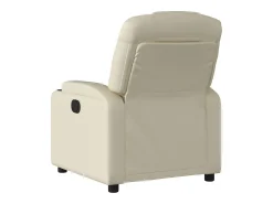 Poltrona| Poltrona reclinável couro artificial cor SHL404887 Creme